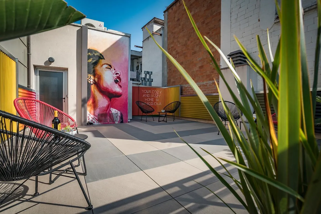 **** Aparthotel Habitat Apartments Hot Jazz Barcelona Španělsko